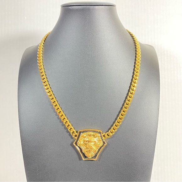 Jewelry - Lion Head Pendant Necklace Luxury Style